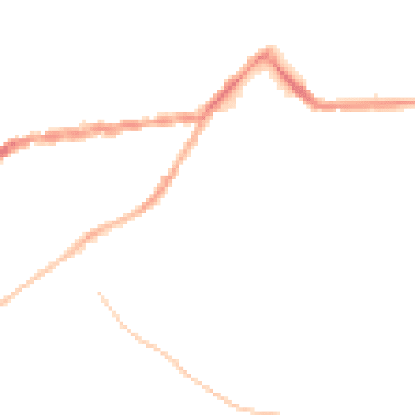 Night-time road noise heatmap for TR14 8UW
