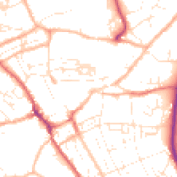 Daytime road noise heatmap for TR15 1BH