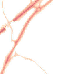 Night-time road noise heatmap for TR15 1DE