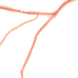 Night-time road noise heatmap for TR15 1SB