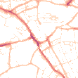 Daytime road noise heatmap for TR15 2BT