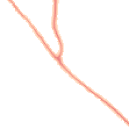 Night-time road noise heatmap for TR15 2NP