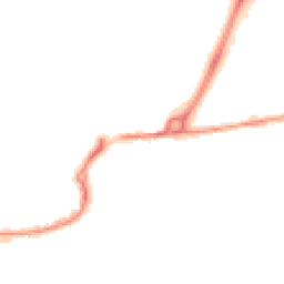 Night-time road noise heatmap for TR15 3AS
