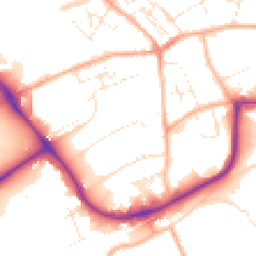 Daytime road noise heatmap for TR15 3FS