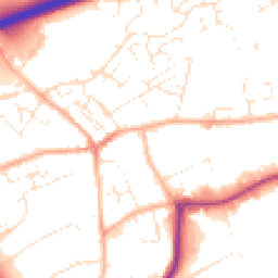 Daytime road noise heatmap for TR15 3GX
