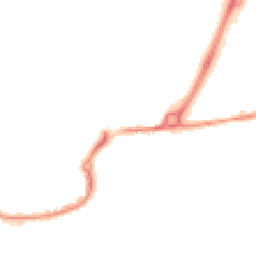 Night-time road noise heatmap for TR15 3HB