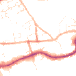 Daytime road noise heatmap for TR15 3JU