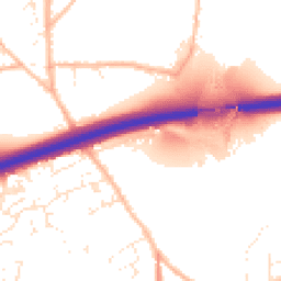 Daytime road noise heatmap for TR15 3SG