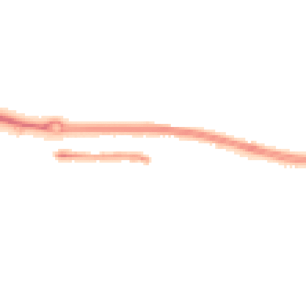Night-time road noise heatmap for TR3 6FE