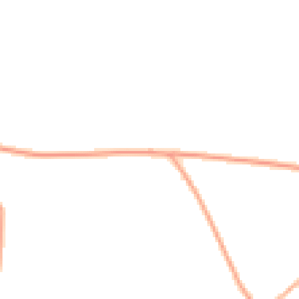 Daytime road noise heatmap for TR4 8BE