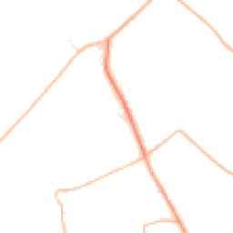 Daytime road noise heatmap for TR4 8FB
