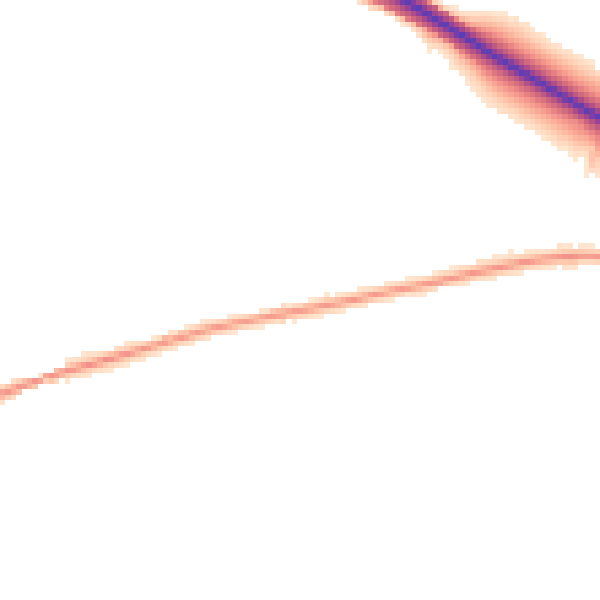 Daytime road noise heatmap for TR4 8QJ
