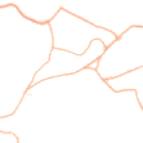 Daytime road noise heatmap for TR4 8RE