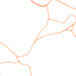 Daytime road noise heatmap for TR4 8RF