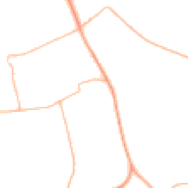 Daytime road noise heatmap for TR4 8TY
