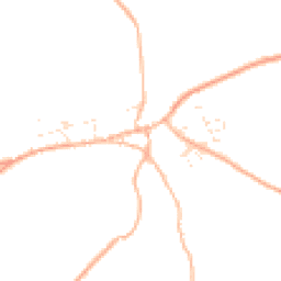 Daytime road noise heatmap for TR4 8UF