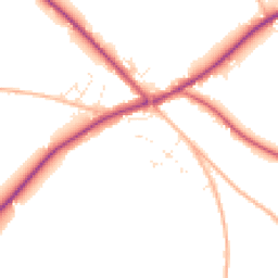 Daytime road noise heatmap for TR4 9FN