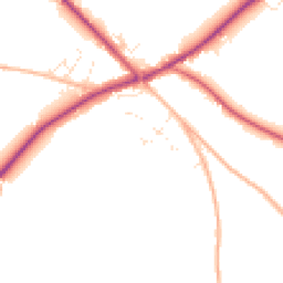 Daytime road noise heatmap for TR4 9PU