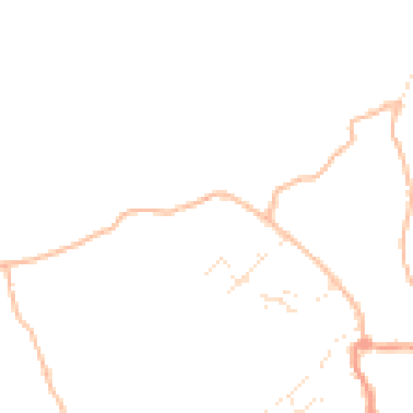 Daytime road noise heatmap for TR5 0NB