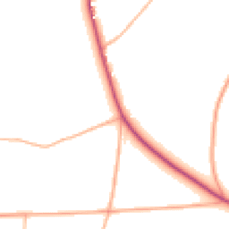 Daytime road noise heatmap for TR5 0PE