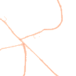 Daytime road noise heatmap for TR5 0PJ