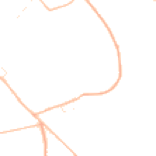 Daytime road noise heatmap for TR5 0PN