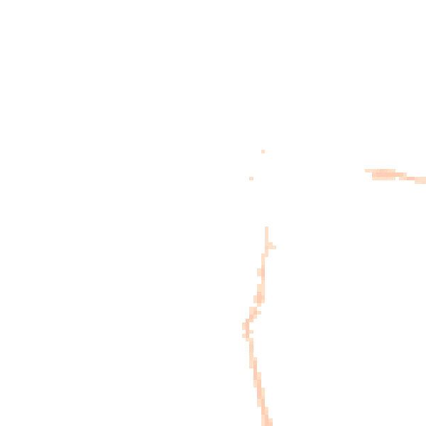 Night-time road noise heatmap for TR5 0TS