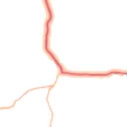 Daytime road noise heatmap for TR9 6DJ