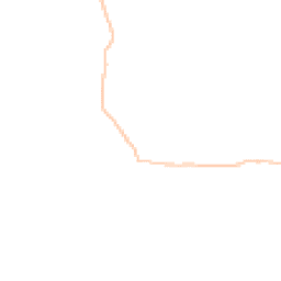 Night-time road noise heatmap for TR9 6DJ