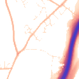 Daytime road noise heatmap for TR9 6FD