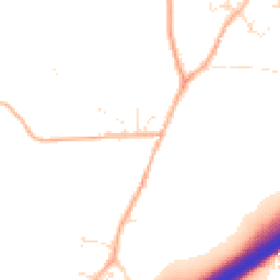 Daytime road noise heatmap for TR9 6LP