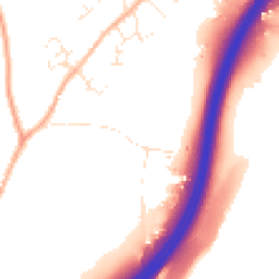 Daytime road noise heatmap for TR9 6NH
