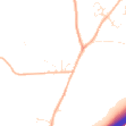Daytime road noise heatmap for TR9 6PA