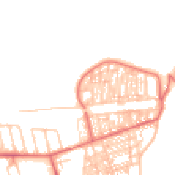 Daytime road noise heatmap for TS12 1DA