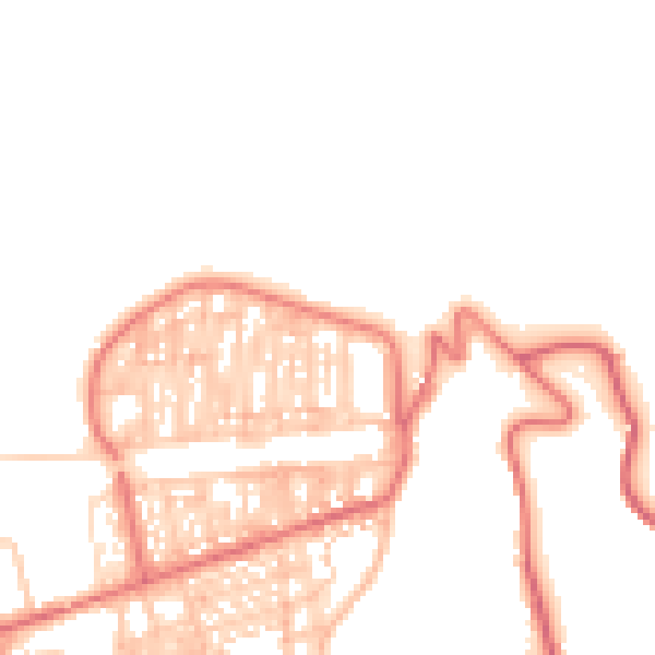 Daytime road noise heatmap for TS12 1DY