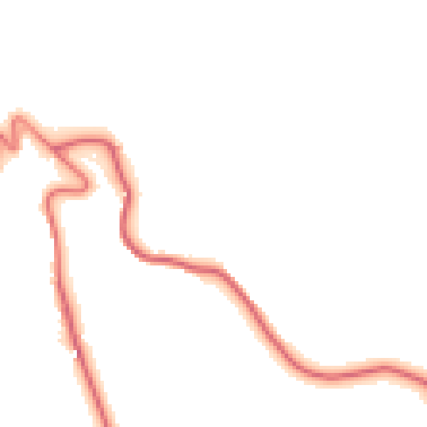 Daytime road noise heatmap for TS12 1HG