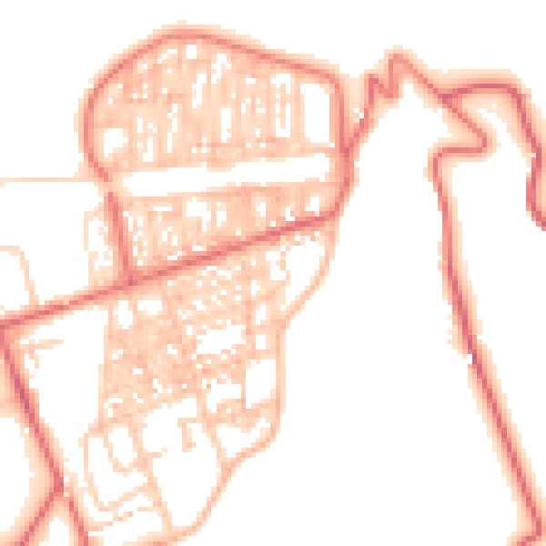 Daytime road noise heatmap for TS12 1JW