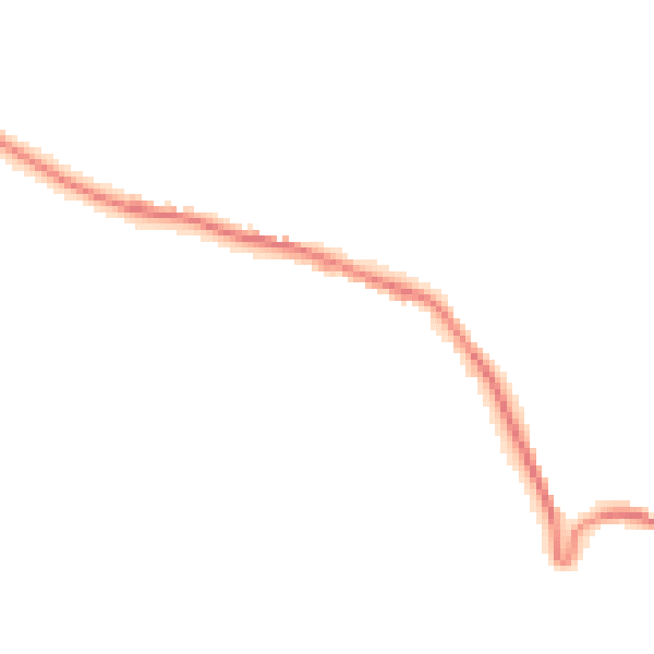 Night-time road noise heatmap for TS13 4DX