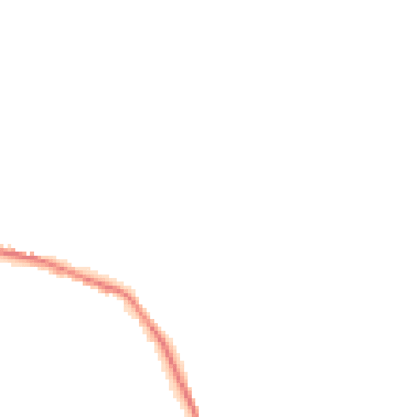 Night-time road noise heatmap for TS13 4EN