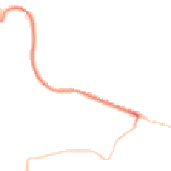 Night-time road noise heatmap for TS13 4RR