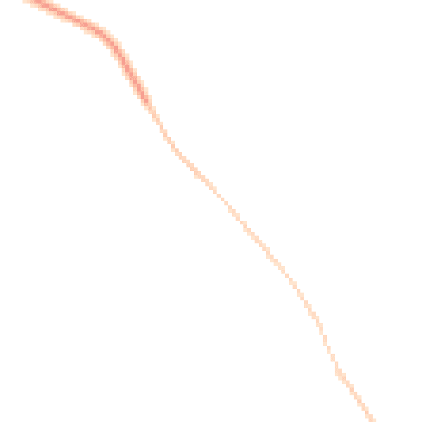 Night-time road noise heatmap for TS13 5JW