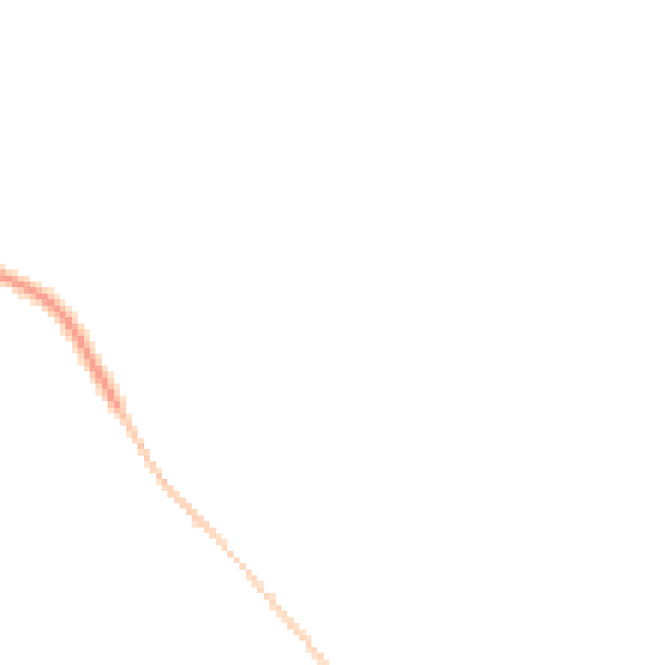 Night-time road noise heatmap for TS13 5LB