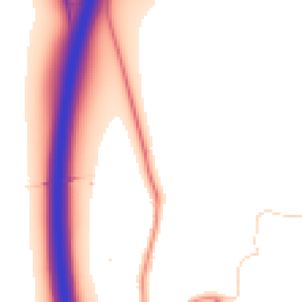 Daytime road noise heatmap for TS15 0AU