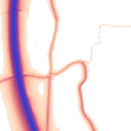 Daytime road noise heatmap for TS15 0BB