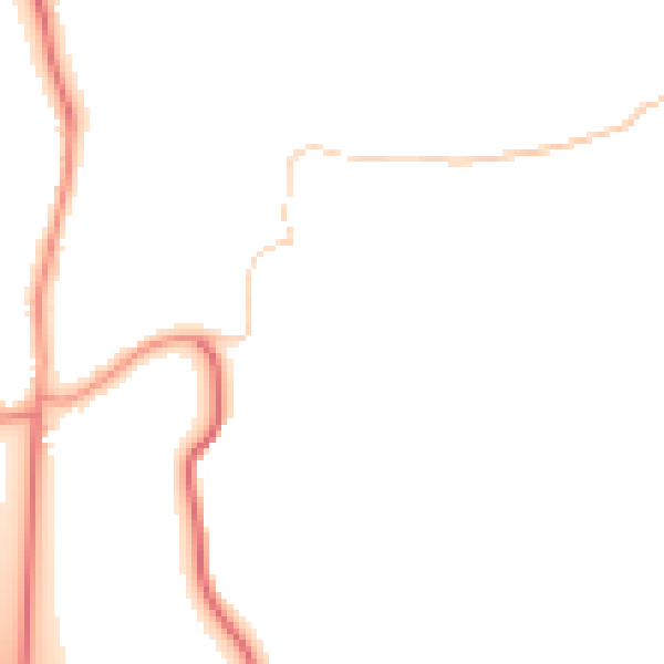 Daytime road noise heatmap for TS15 0BD