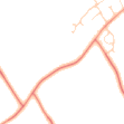 Daytime road noise heatmap for TS15 0JA