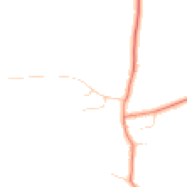 Daytime road noise heatmap for TS15 0JG
