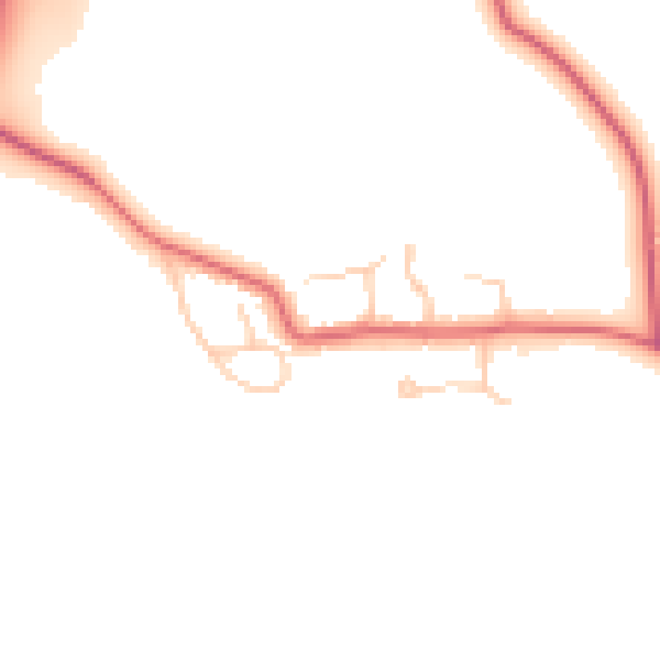 Daytime road noise heatmap for TS15 9LD