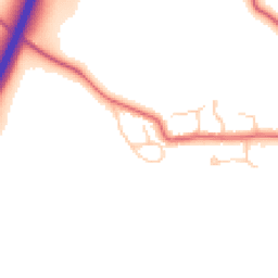 Daytime road noise heatmap for TS15 9LE