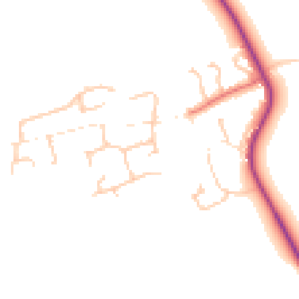 Daytime road noise heatmap for TS15 9LG